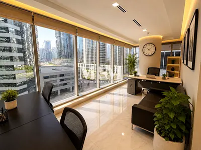 200 SQFT | Fully Furnished Office | Starting from AED 49,000