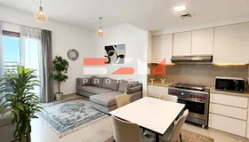 Furnished 2BR | Zahra Breeze | Low Floor | Bright