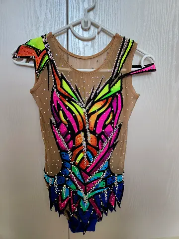 Rhythmic gymnastics leotard for 10 - 14 years old