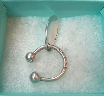 Tiffany & Co. Silver Horsehoe Bull Ring