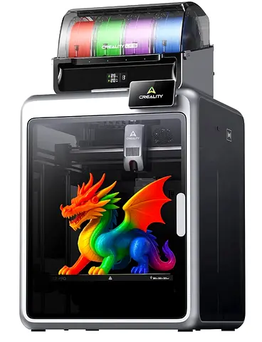 Creality K2 Pro Combo (A) 3D Printer, Multi Color 3D Printing with CFS Dual Al Camera 600mm/s