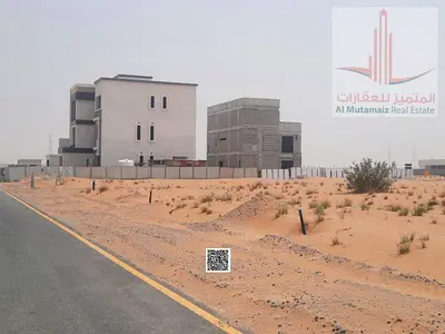 Residential land for sale (G+2) in a prime location opposite Al Rahmaniya. Installments available. Down payment AED 375,000. Freehold ownership for Ar