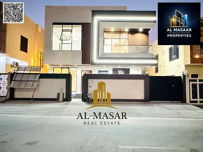 فيلا مودرن بالياسمين عجمان تشطيب سوبر ديلوكس تملك حر لجميع الجنسيات