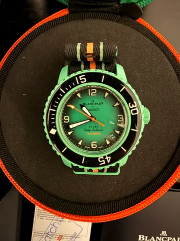 Swatch Blancpain “Indian Ocean” watch