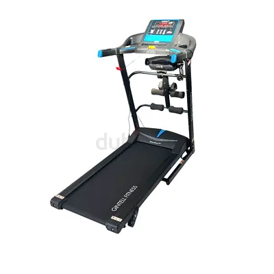 GINTELL SmartRunz+ FT412 Motorized Treadmill OMA-0065EBMI 1.25HP Black | Foldable Home Treadmill wit