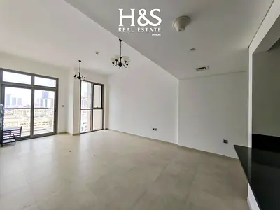 غرفة نوم واحدة | ساوث ريزيدنسز JVC | شرفة | إطلالة على وسط المدينة والمسبح