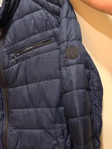 Men's Navy Puffer Jacket