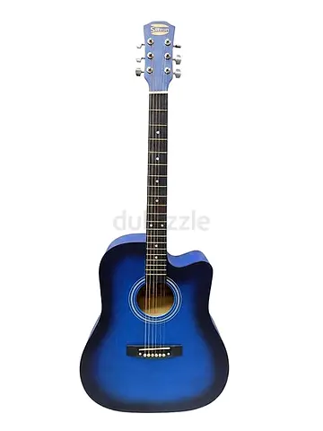 Brand New Acoustic guitar 41 inch with Capo, Extra strings & 2 Picks with Free Delivery