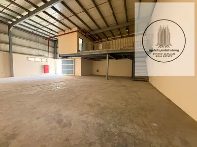 مستودع للإيجار 4000 قدم وكهرباء 20 كيلو بالصجعة الصناعية