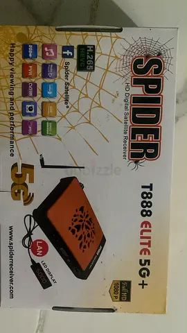 Spider T888 Elite 5G+ HD Digital Satellite Receiver