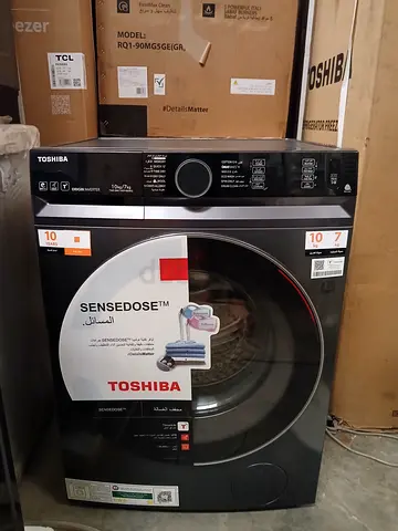 Toshiba Washing Machine 10kg + 7kg Washer Dryer Combo Grey TWD-BM110GF4B(MG) 1 Year Warranty