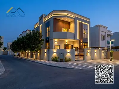 Corner Villa for Sale – Al Yasmeen Area | Ajman. Includes Central Air Conditioning and a Special Cash Price.