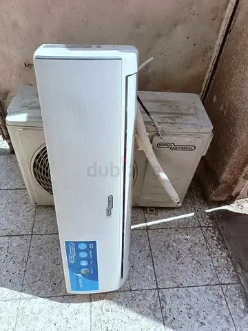 Used split air conditioner indoor + outdoor units (Good working condition)