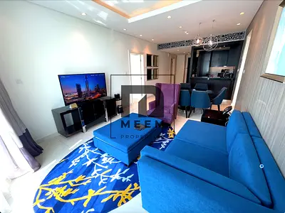 Burj View 1BR | DAMAC Maison The Distinction | Furnished Hotel Apartment