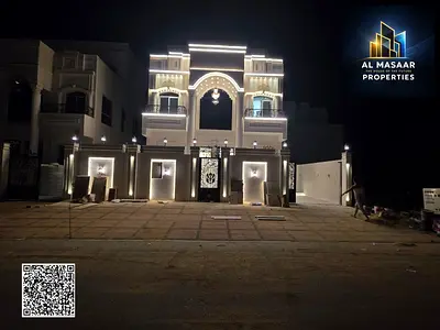 Luxury classic-style villa in the Al Bahia area; the price includes registration and ownership fees. Seize the opportunity.