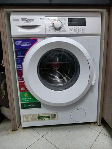 Super General Front Load Washing Machine 6kg / 1000 RPM – Good Condition