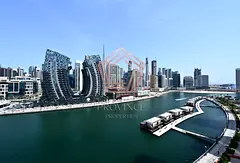 Canal & Burj Khalifa View|Prime Location|Spacious