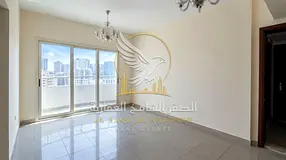 One of the finest 2 bedroom apartments for rent in Abu Shagara Sharjah with a balcony an open view a