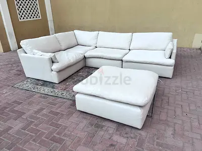 Perfect condition home centre swin modular sofa feather filled