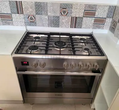 Free Delivery- BOSCH Series 8 2in1 TOP Gass Oven Electric Cooking Range 90x60 CM