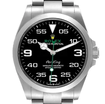 Rolex Air-King Black Dial Men’s Luxury Watch