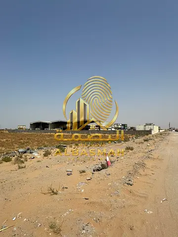 Prime Location Golden Opportunity for Investors Empty Industrial Land For Rent Leasehold Al Sajja Industrial Area Sharjah