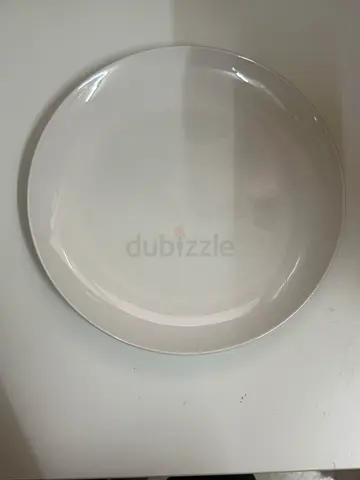 Dinner plates white 20 pc