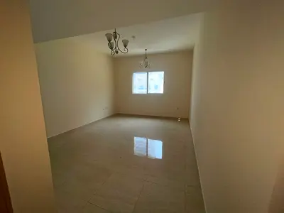 1BR apartment in Al Majaz 3 with parking, master bedroom, built-in wardrobes and 2 bathrooms. AED 37K yearly, payable in 4 cheques only.