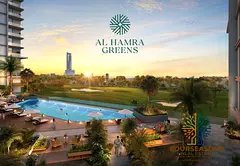 FOR SALE: 1-Bedroom Apartment | Al Hamra Green Project, RAK High Floor | Central View | Great Invest