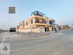 Corner villa for sale near the mosque and services, price includes registration fees.