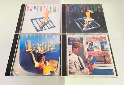 4 Supertramp Music CD’s