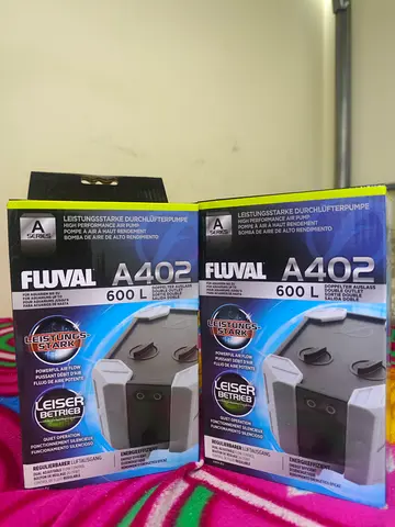 Fluval A402 Air Pump – Double Outlet – Up to 600L Price: AED 145