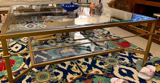 Bespoke Glass Centre table