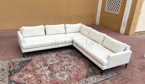 West elm andes corner sofa