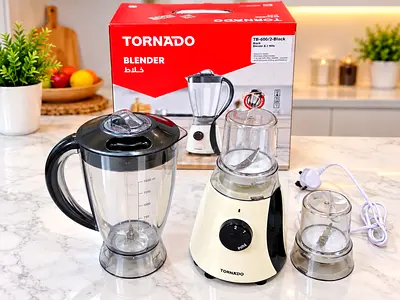 Tornado Blender with Grinder Attachments - Almost New