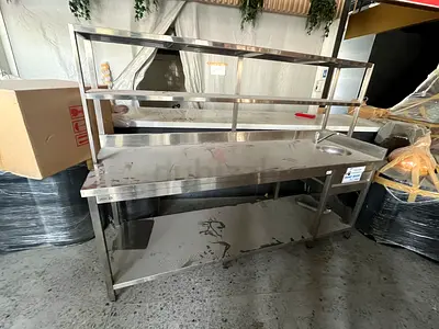 Kitchen Equipment • SS Tables & Sinks