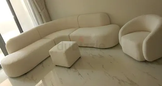 Brand new L shape round with single available