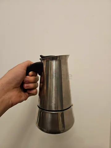 Stainless Steel Stovetop Moka Pot / Espresso Maker - 6 Cup