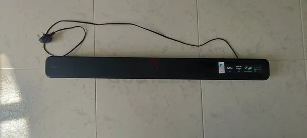 Slim Soundbar Speaker with Wired Power — Very Good Working Condition