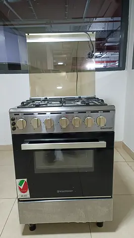 Used 4-Burner Gas Cooker with Oven - Good Working Condition