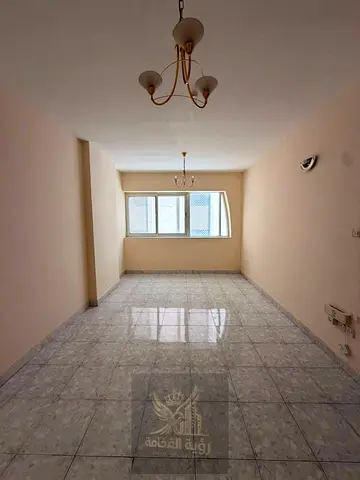 One-bedroom apartment for annual rent in Al Majaz 3, Sharjah, located near the park.