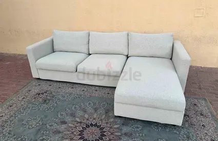Ikea vimle 3 seater lshape sofabed with storage