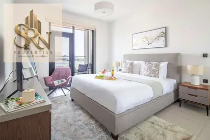 Furnished 2BR + Maid room | Hyati Avenue JVC | Balcony & Pool Access