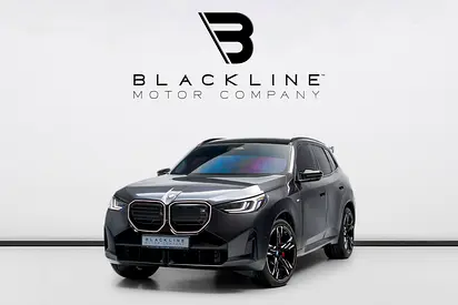 BUY NOW, PAY 2027 | THE BLACKLINE STANDARD | April 2028 BMW Warranty + Service, Low KMs, GCC