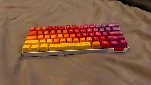 Baytion Keyboard with Ducky Keycaps
