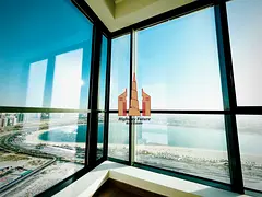 Luxury sea view 3bhk with balcony + maid's room - gym -pool - parking