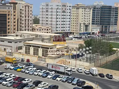 2-Bedroom Apartment with Hall in Al Majaz 3, next to Al Khan. Free AC by the owner, 2 bathrooms, bu