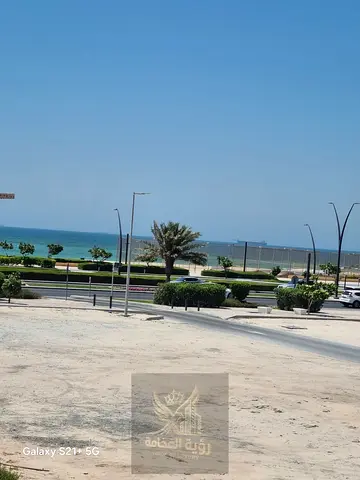 Brand new with sea view large yard premium finishing and private parking