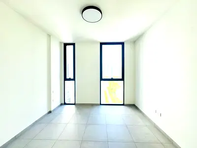 Modern Studio for Rent | East Village, Aljada | Parking | Pool & Gym