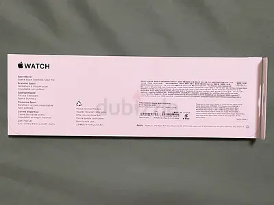 Apple Watch Sport Band (Space Black Stainless Steel Pin) - New in Box